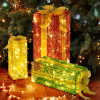 VINGLI Lighted Gift Boxes Set Of 3
