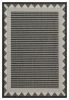 Sunshine GC_HAR2014 Anthracite 5 ft. 3 in. x 7 ft. 3 in. Indoor/Outdoor Area Rug