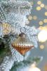 D2.6" Christmas Ball Ornaments, Glass Decorative Hanging Ball Christmas Tree Ornaments for Holiday Party Decorations, Set of 12