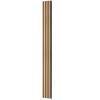 Wood Slat Acoustic Panels 7.9 x 94.5 inch for Modern Wall Decor Light Oak