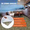 VEVOR Boat Flooring, EVA Foam Boat Decking 94.5" x 23.6", Non-Slip Self-Adhesive Flooring, 31.1sq.ft 2 Rolls of Marine Carpet for Boats, Yacht