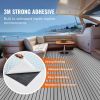 VEVOR Boat Flooring, EVA Foam Boat Decking 94.5" x 45.7", Non-Slip Self-Adhesive Flooring, 29.9 sq.ft Marine Carpet for Boats, Yacht, Pontoon