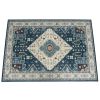 Faux Wool Fabric Area Rugs Doormat