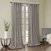 Solid Crushed Curtain Panel Pair(2 Pcs Window Panels)